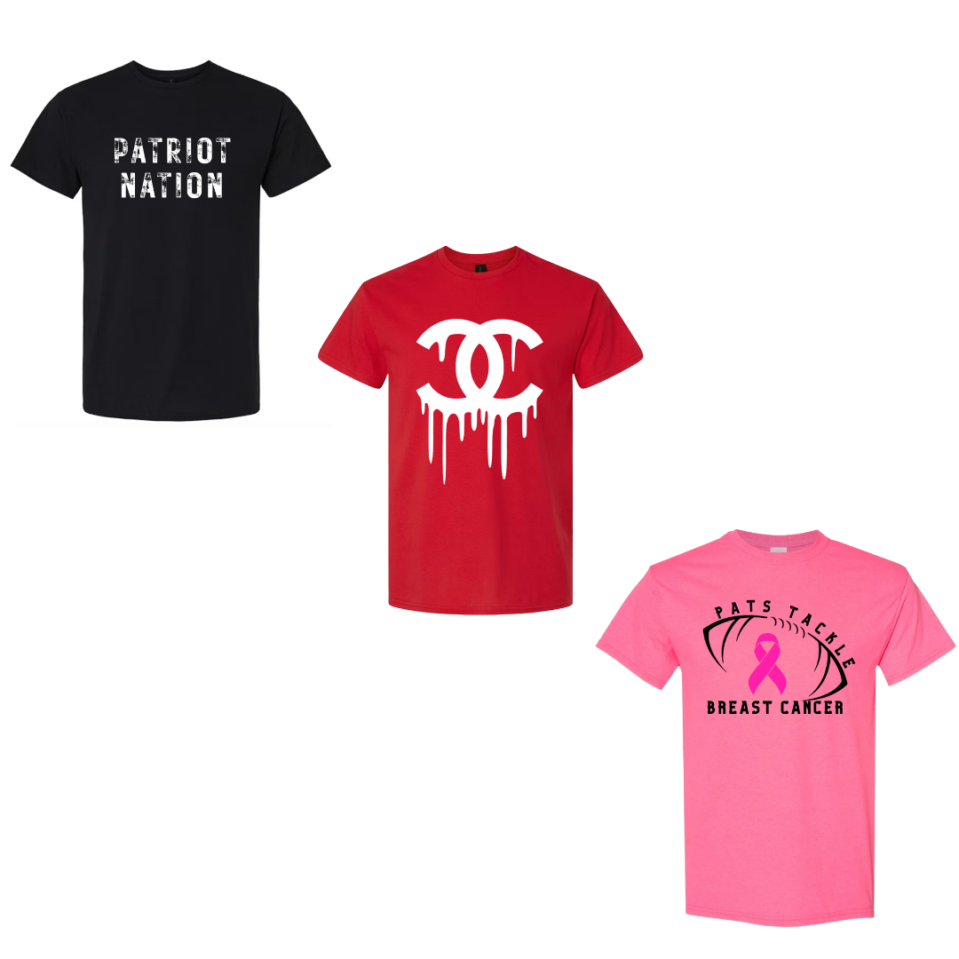 Three Caucus Crew Shirts | Value Bundle | Shipping Only